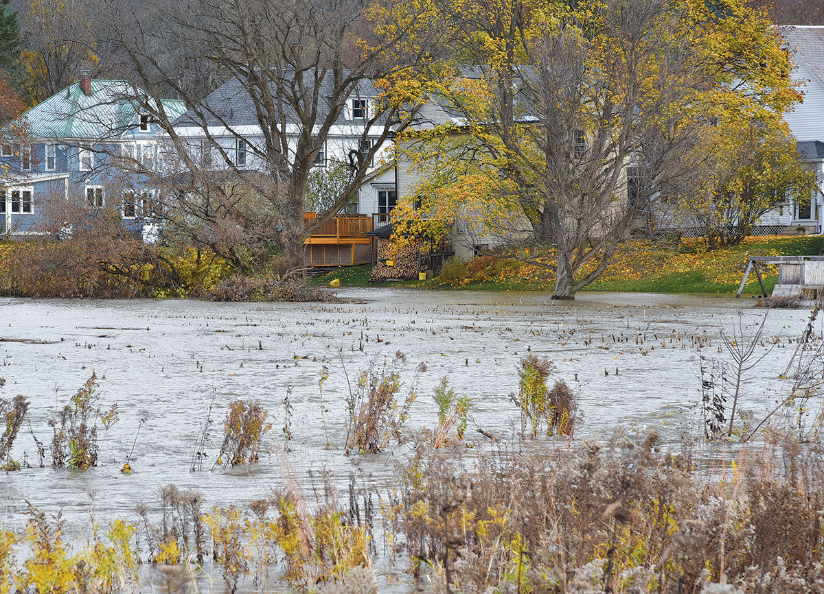 Swollen Winooski River